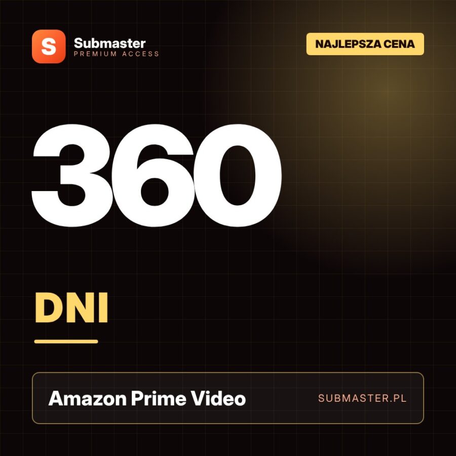 AMAZON PRIME VIDEO Premium Konto 360 DNI